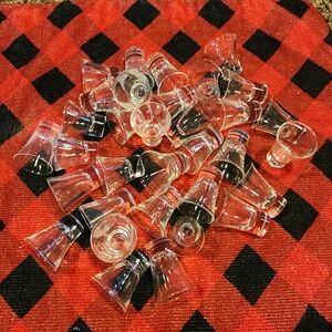 Vintage Glass Shot Glass Set